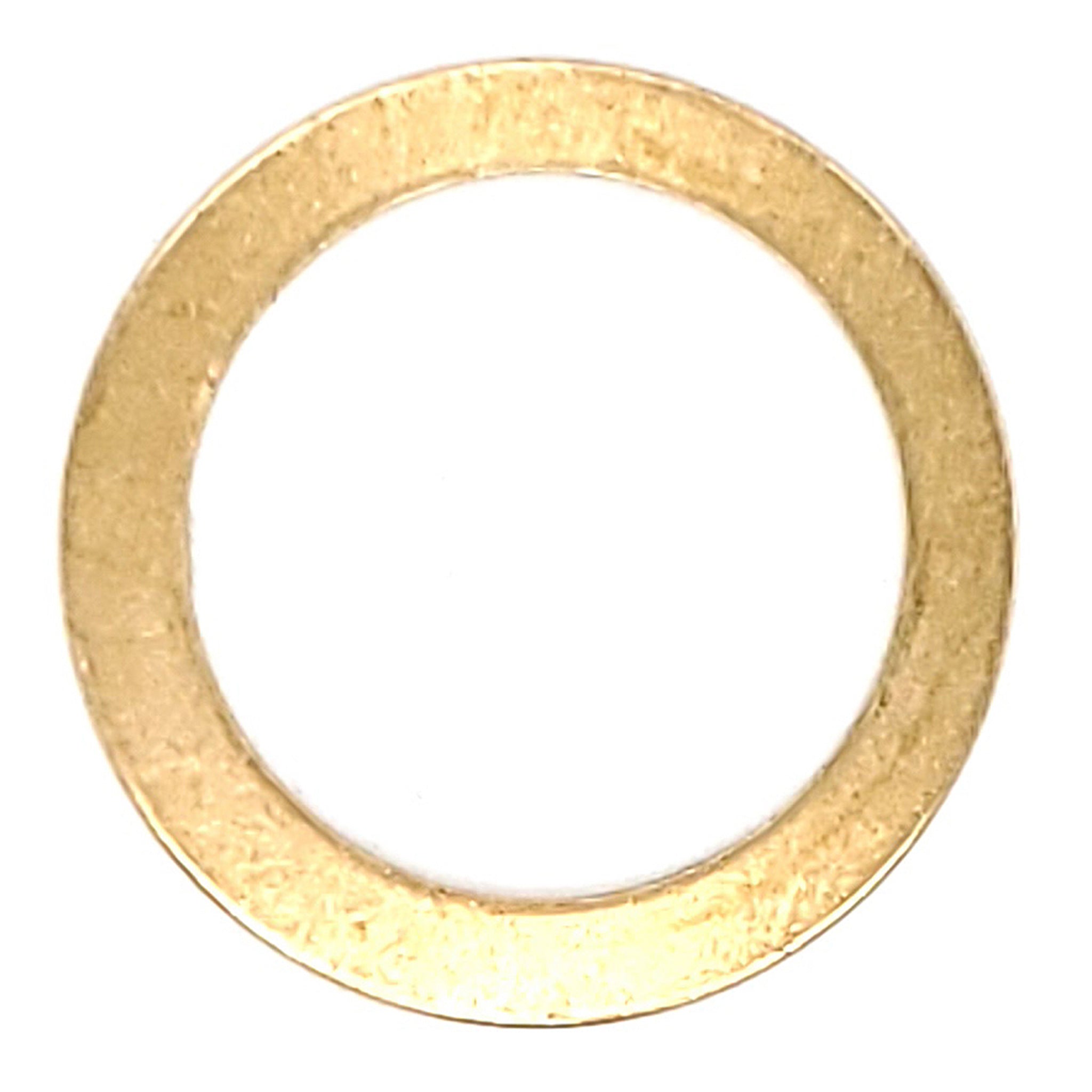Brass Blank Washer Pendant / SBB0219