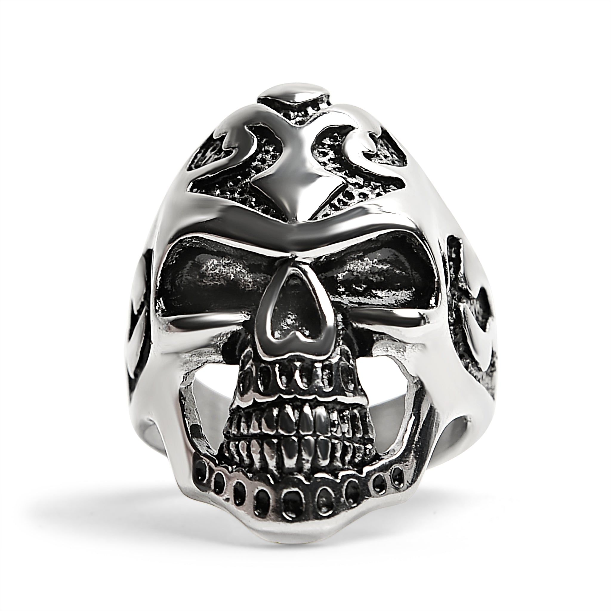 Detailed Skull Stainless Steel RING / SCR3053