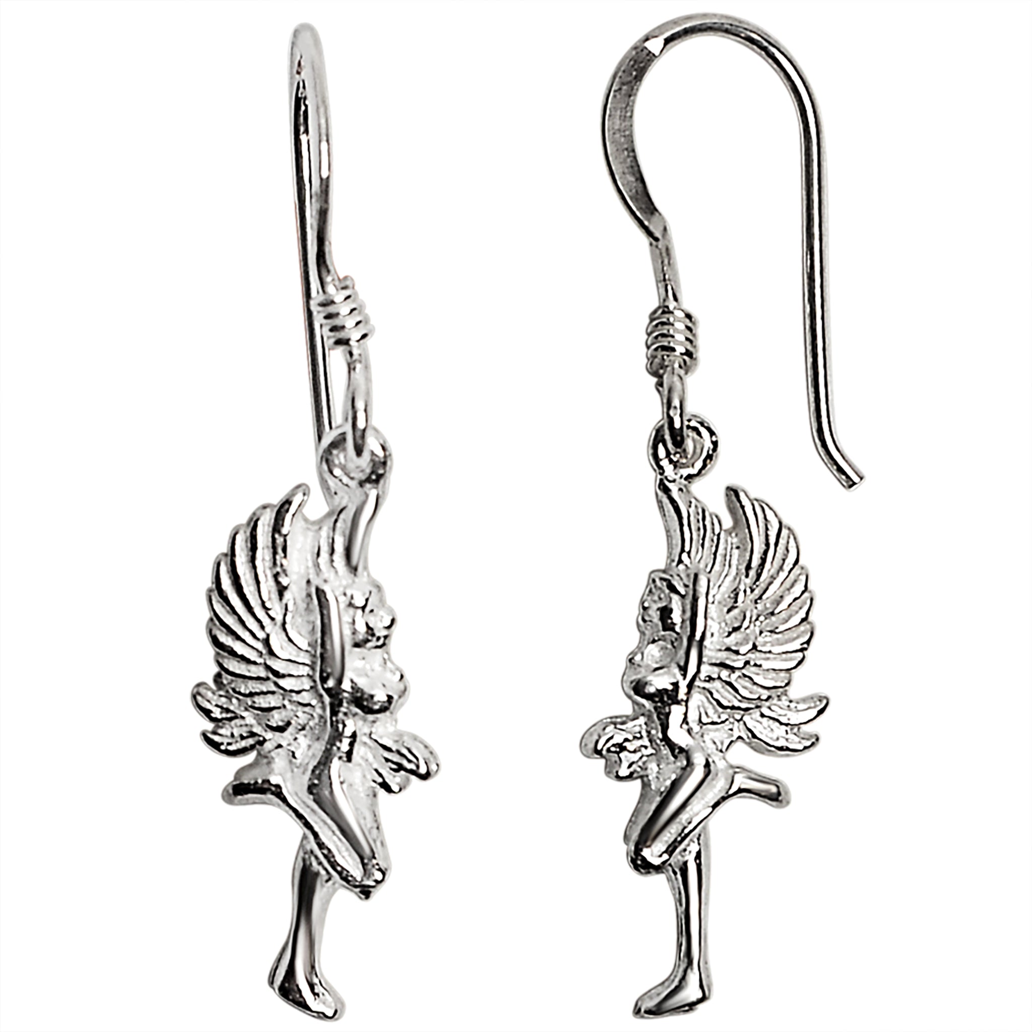 Sterling Silver Nude Angel EARRINGS / SSE0010