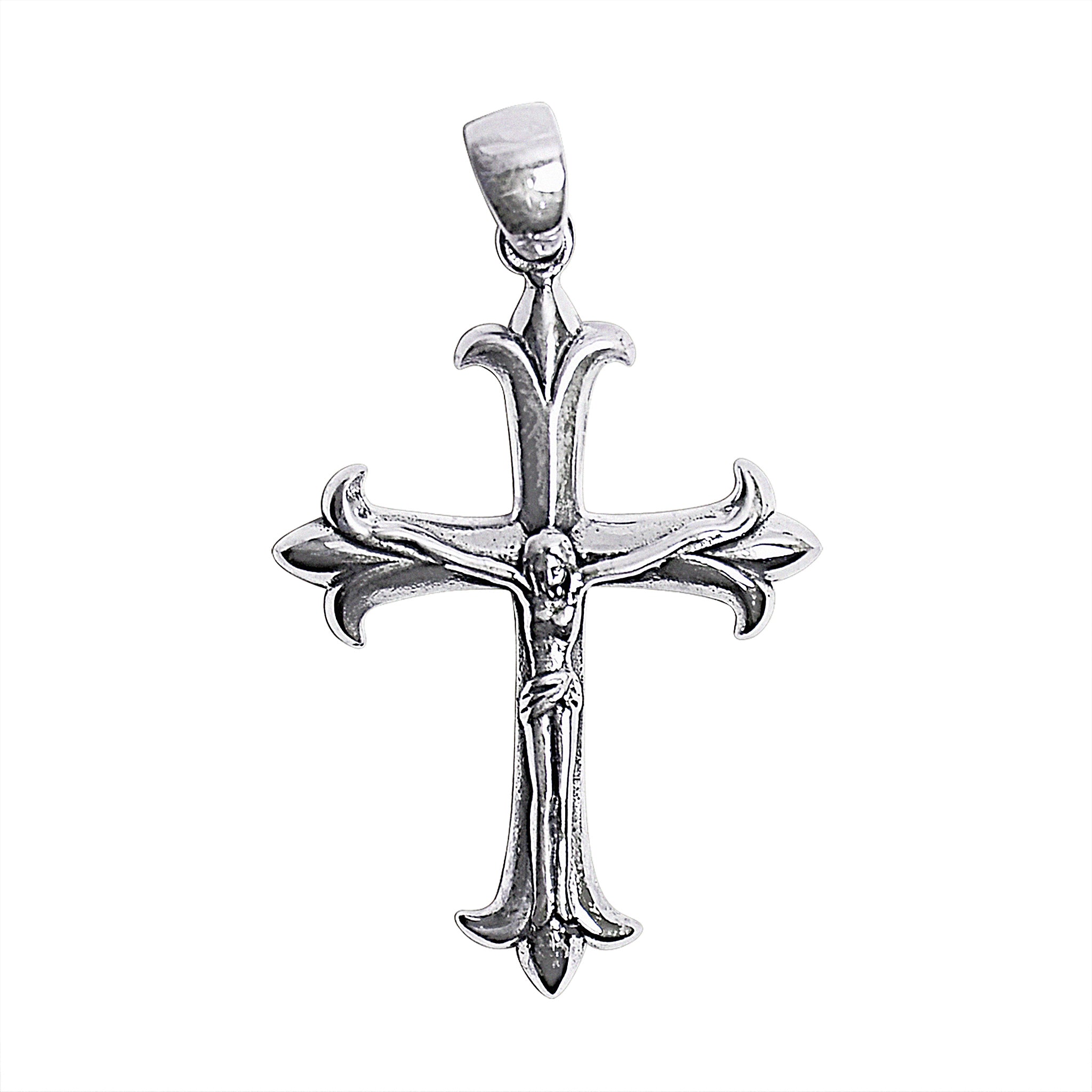 Sterling Silver Crucifix Cross PENDANT / SSP0017