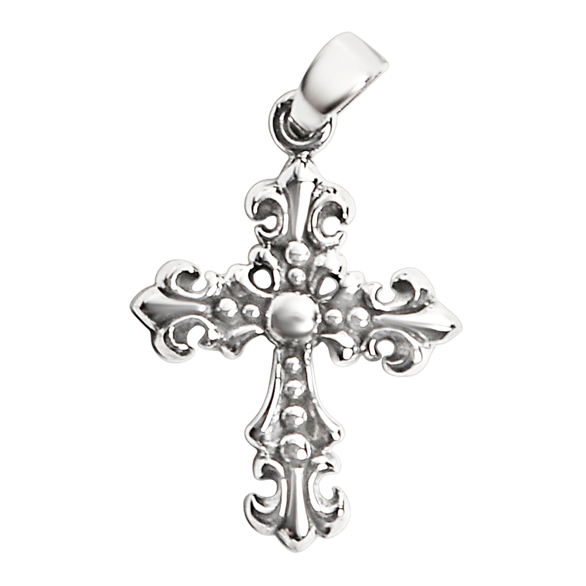 Sterling Silver Filigree Cross PENDANT / SSP0097