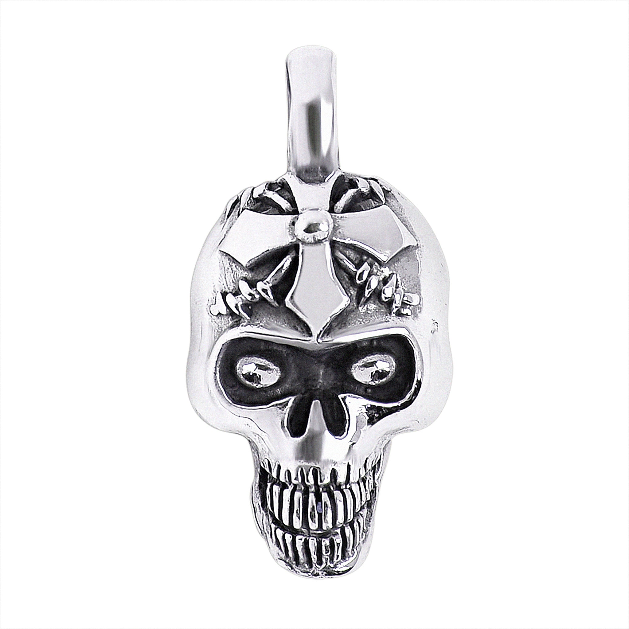 Sterling Silver Skull Pendant / SSP0121