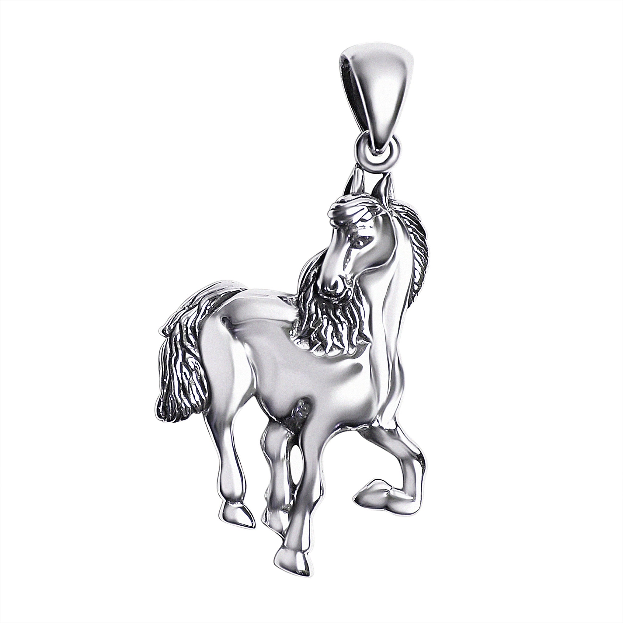Sterling Silver Horse PENDANT / SSP0144
