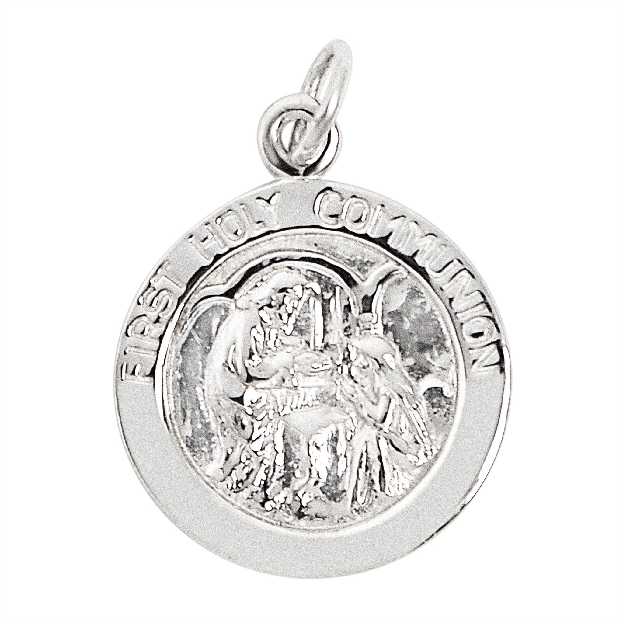 ''STERLING SILVER ''''First Holy Communion'''' Pendant / SSP0170''