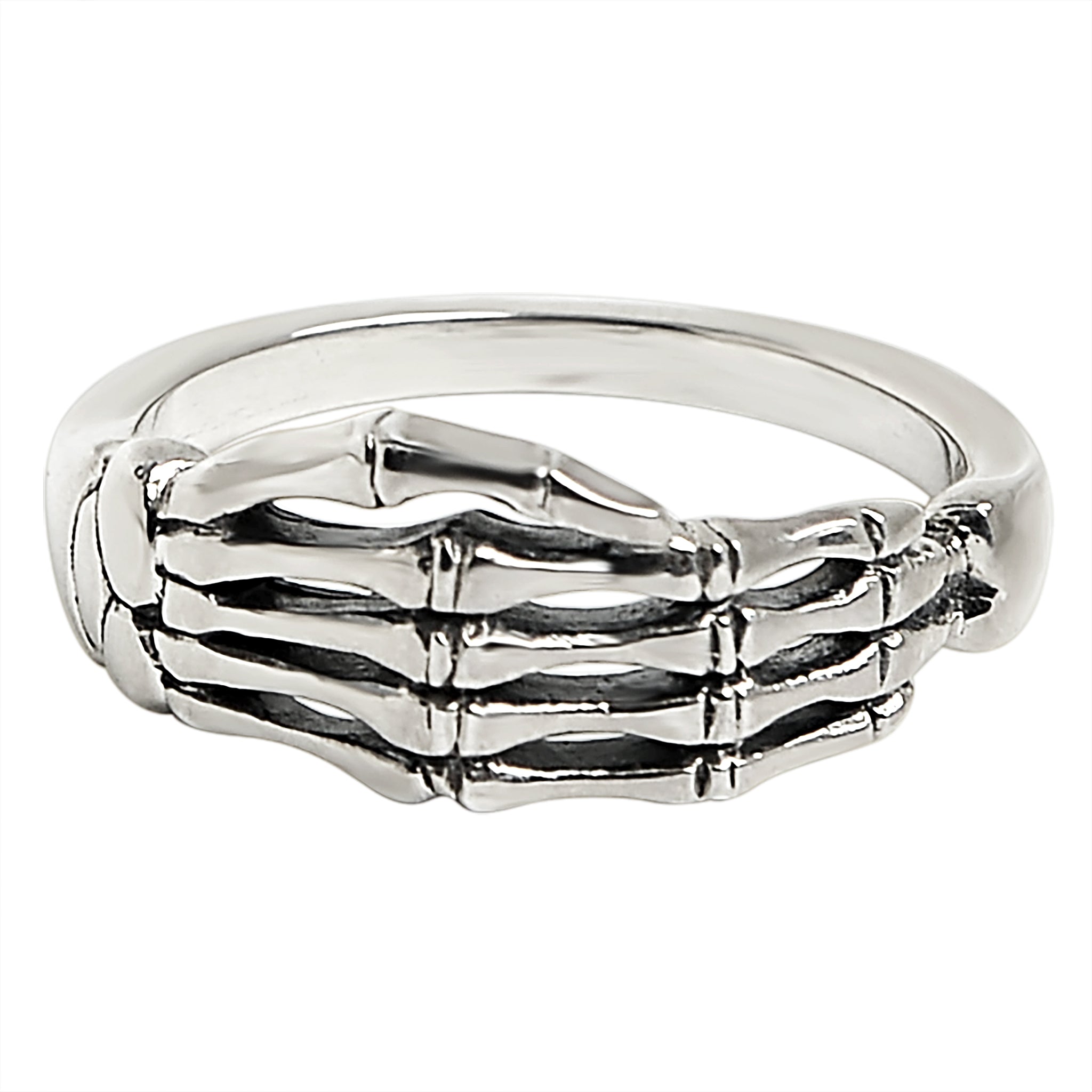 Sterling Silver Skeleton Hand RING / SSR0040