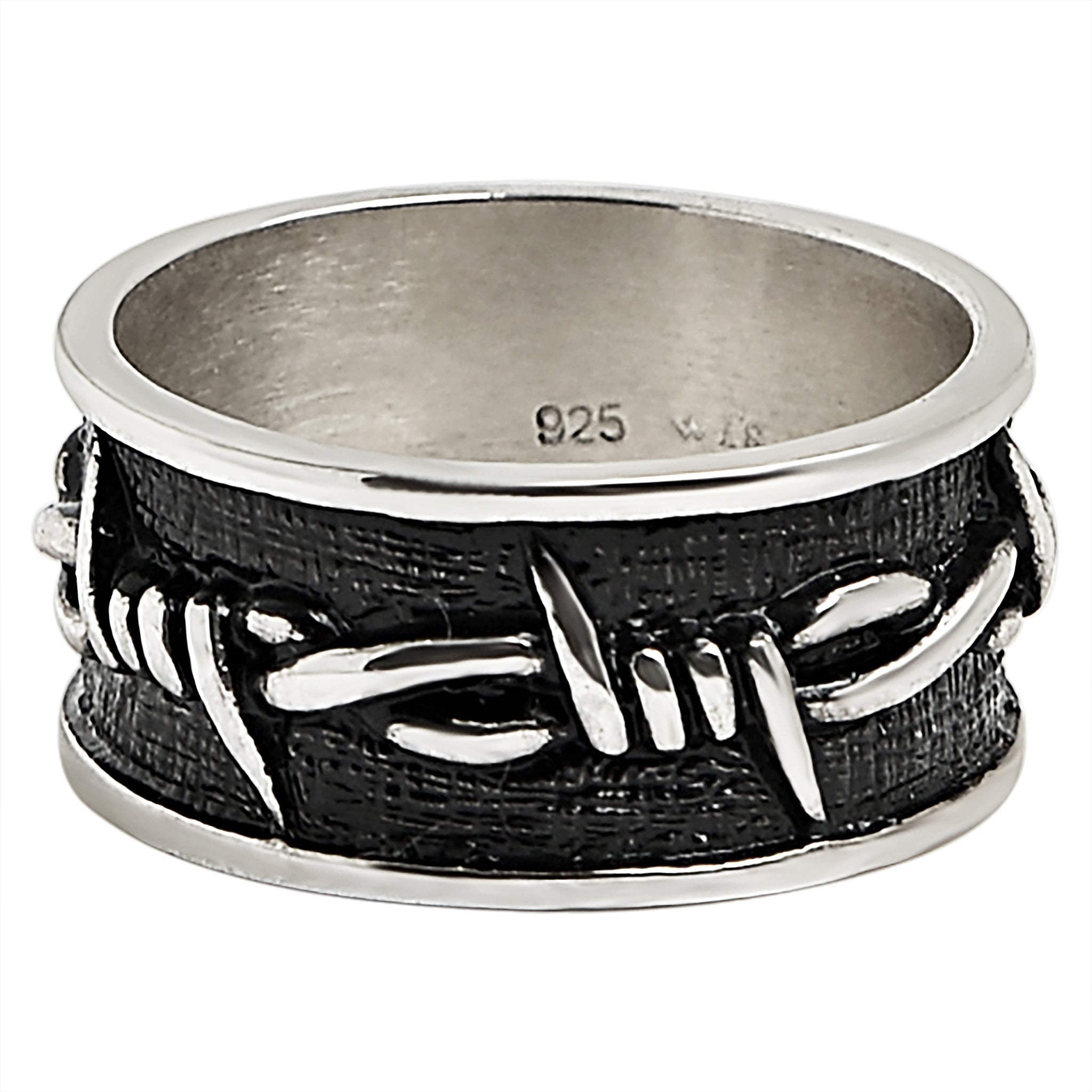 Sterling Silver Barbed Wire RING / SSR0077