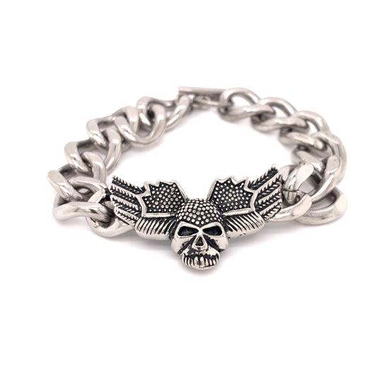 Stainless Steel Skull Wings BRACELET / BCJ0155