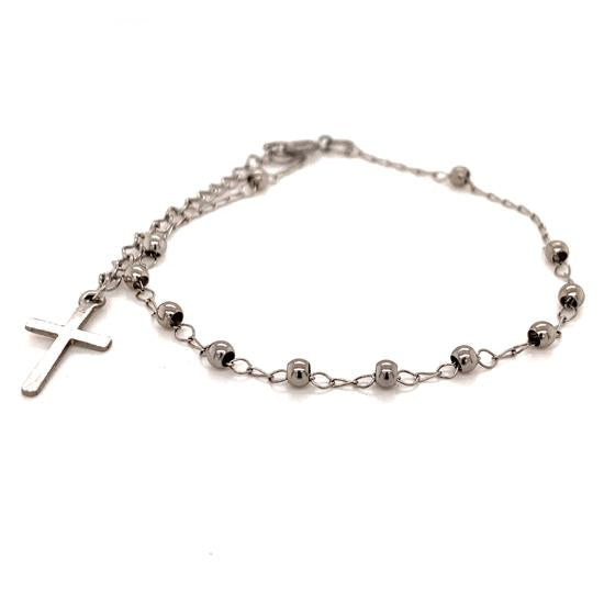 Stainless Steel Cross BRACELET/Anklet / BRJ9072