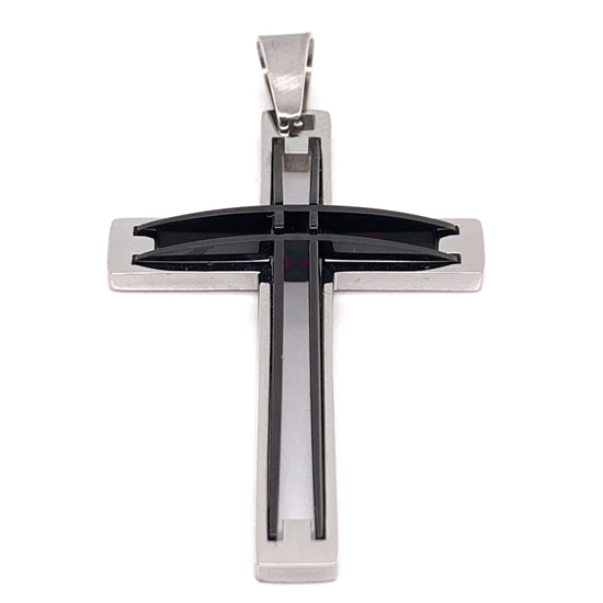 Cutout Cross Stainless Steel PENDANT / PDC0190