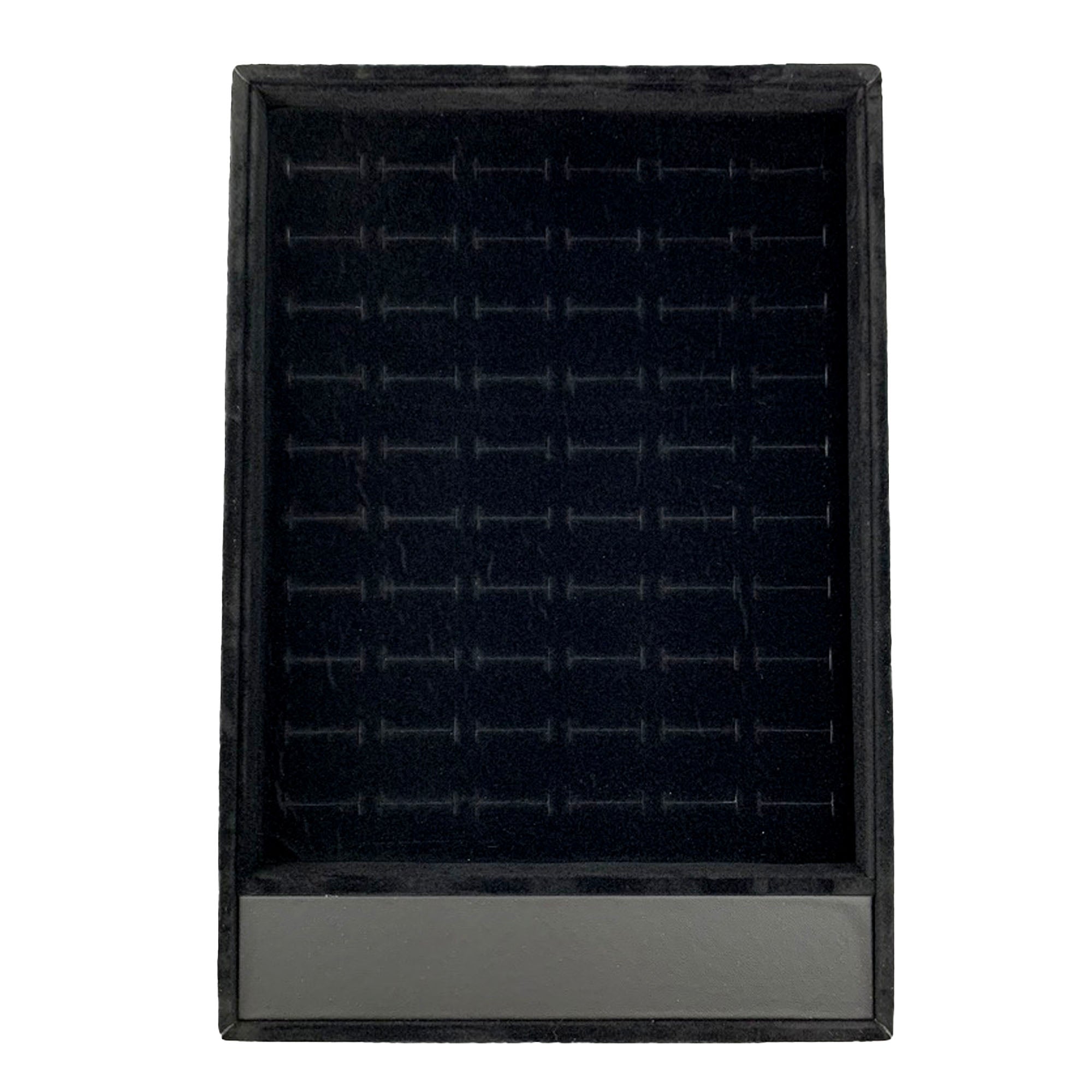 60 Slotted Black Ring DISPLAY Tray / DSP0001