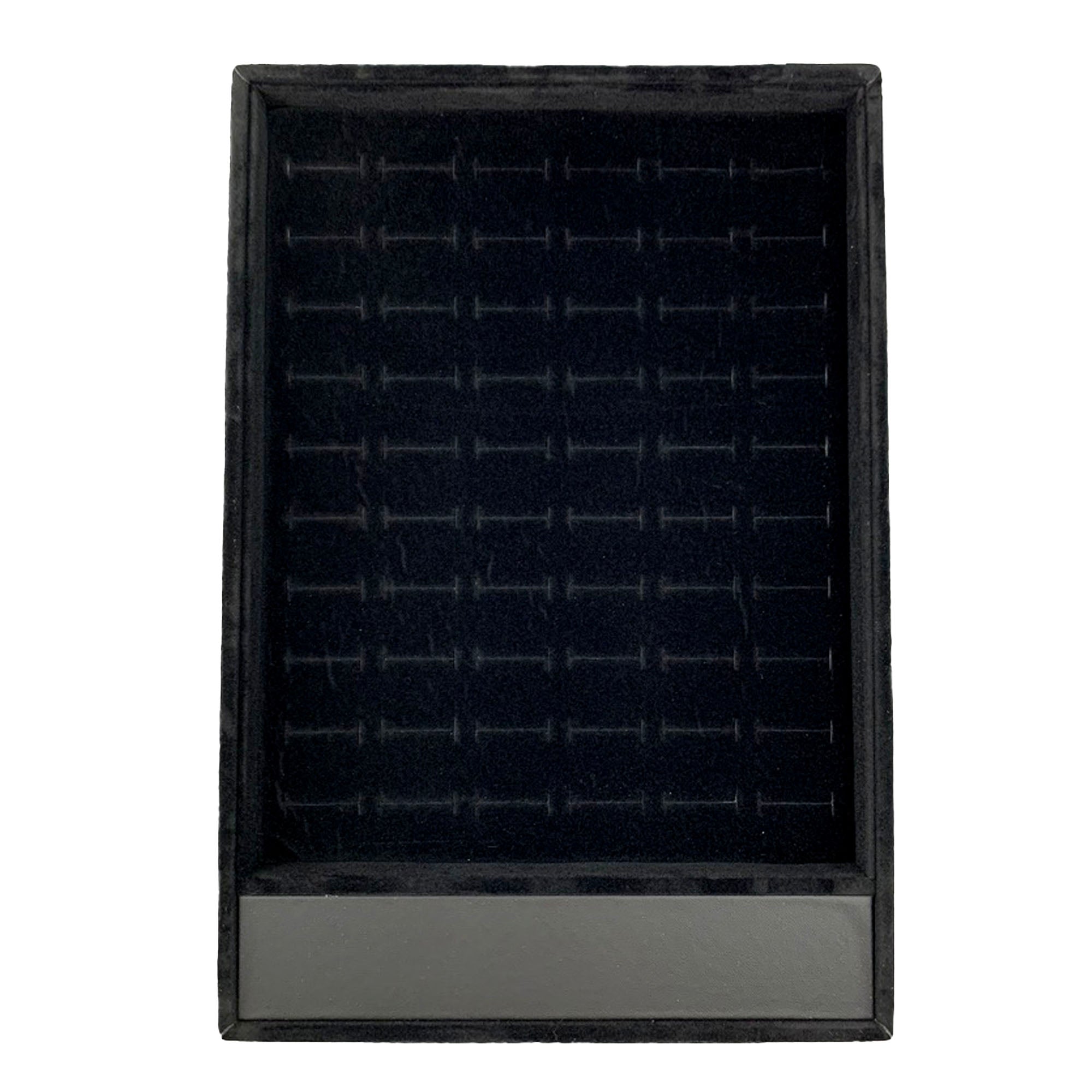 60 Slotted Black RING Display Tray / DSP0001