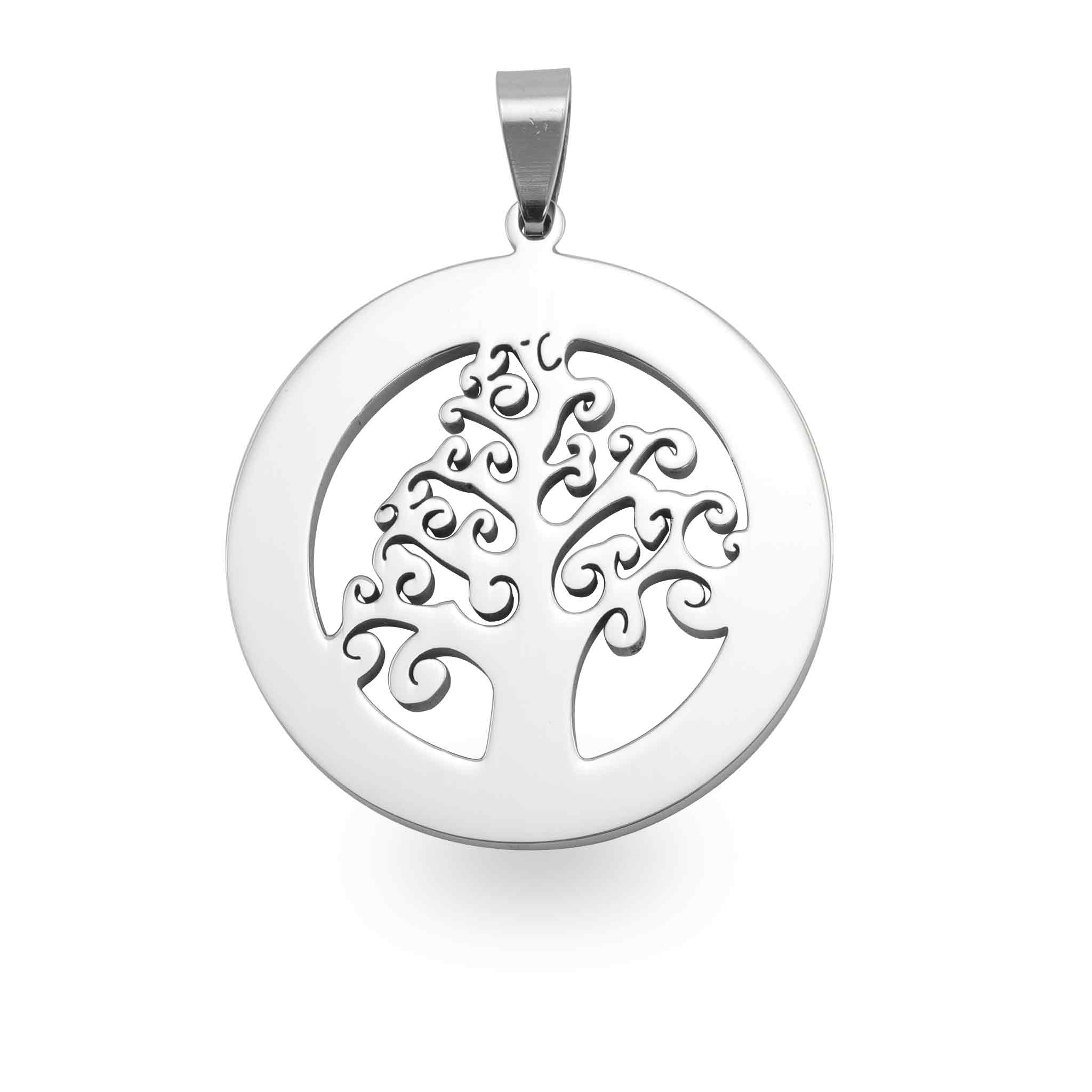 Stainless Steel Tree Cutout PENDANT / SBB0043