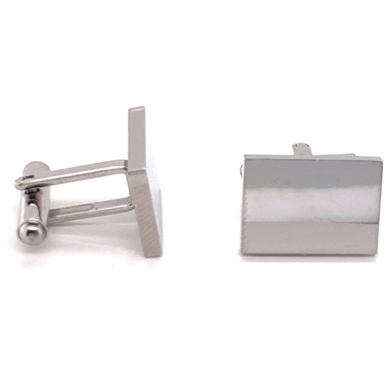 Stainless Steel Blank Square Cufflinks / SBB0091