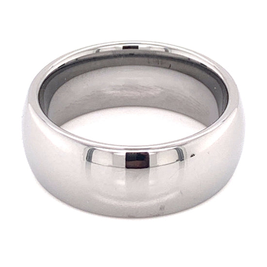 High Shine Tungsten Comfort Fit RING / TGR1006