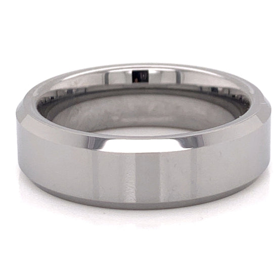 Polished Tungsten Comfort Fit RING / TGR1026