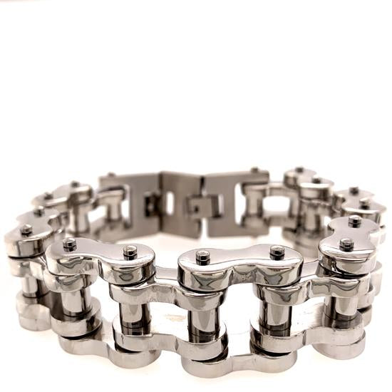 Stainless Steel Large Bike Chain BRACELET / WCB1016