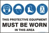 This Protective Equipment Must Be Worn In This Area