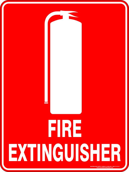 fire extinguisher sign