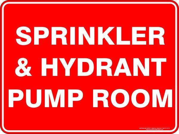 Sprinkler Hydrant Pump Room