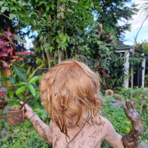 Nature Kids Playing in the Mud Earth Toys