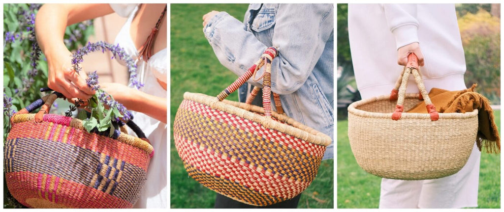 Bolga Baskets eco sustainable