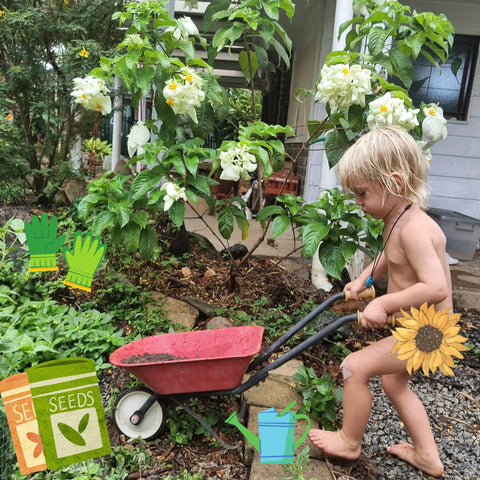 Gardening With Kids Nature Play Eco Kids Earth Toys