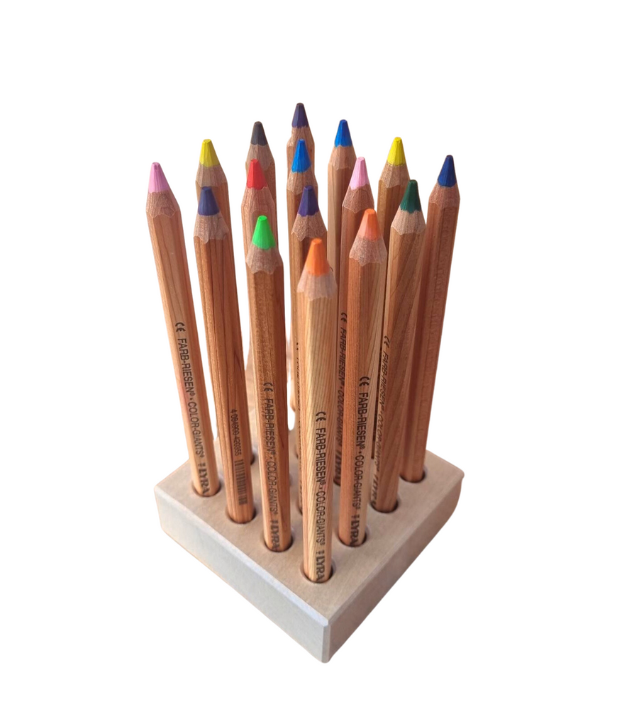 Lyra Hexagonal Crayon Holder