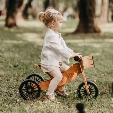 The Kinderfeets Eco Friendly Balance Bike Trike Combo