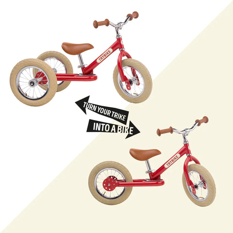 The Trybike is a Quality trike and balance bike combo for toddlers!