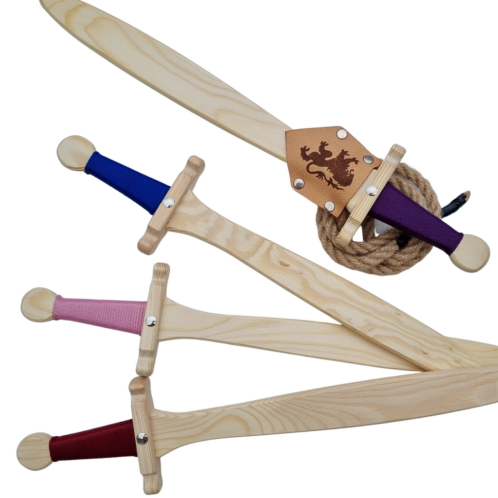 Wooden Toy Pirate Sword classic children's wooden toy – Geek House