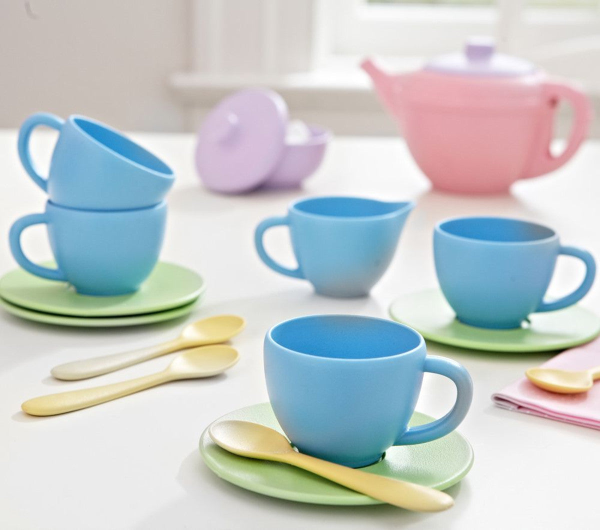 green toys tea set