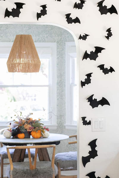 Homemade Halloween Bats