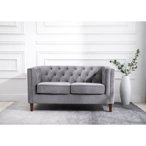 grey sofa bright living room 