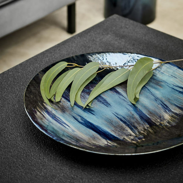 Santorini Blue Platter