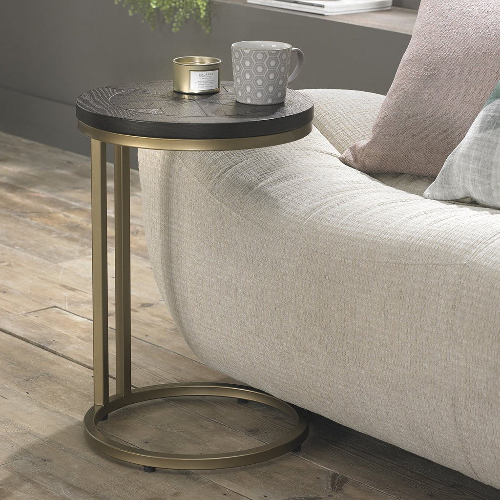 Bentley Designs Chevron Peppercorn Ash Sofa Table – Taylors On The High