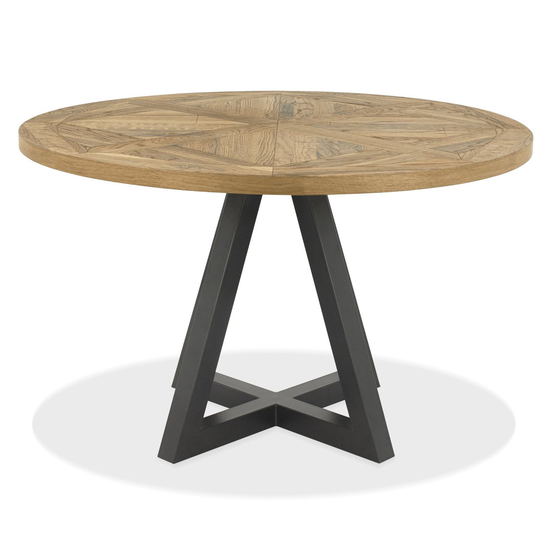 indus rustic oak coffee table