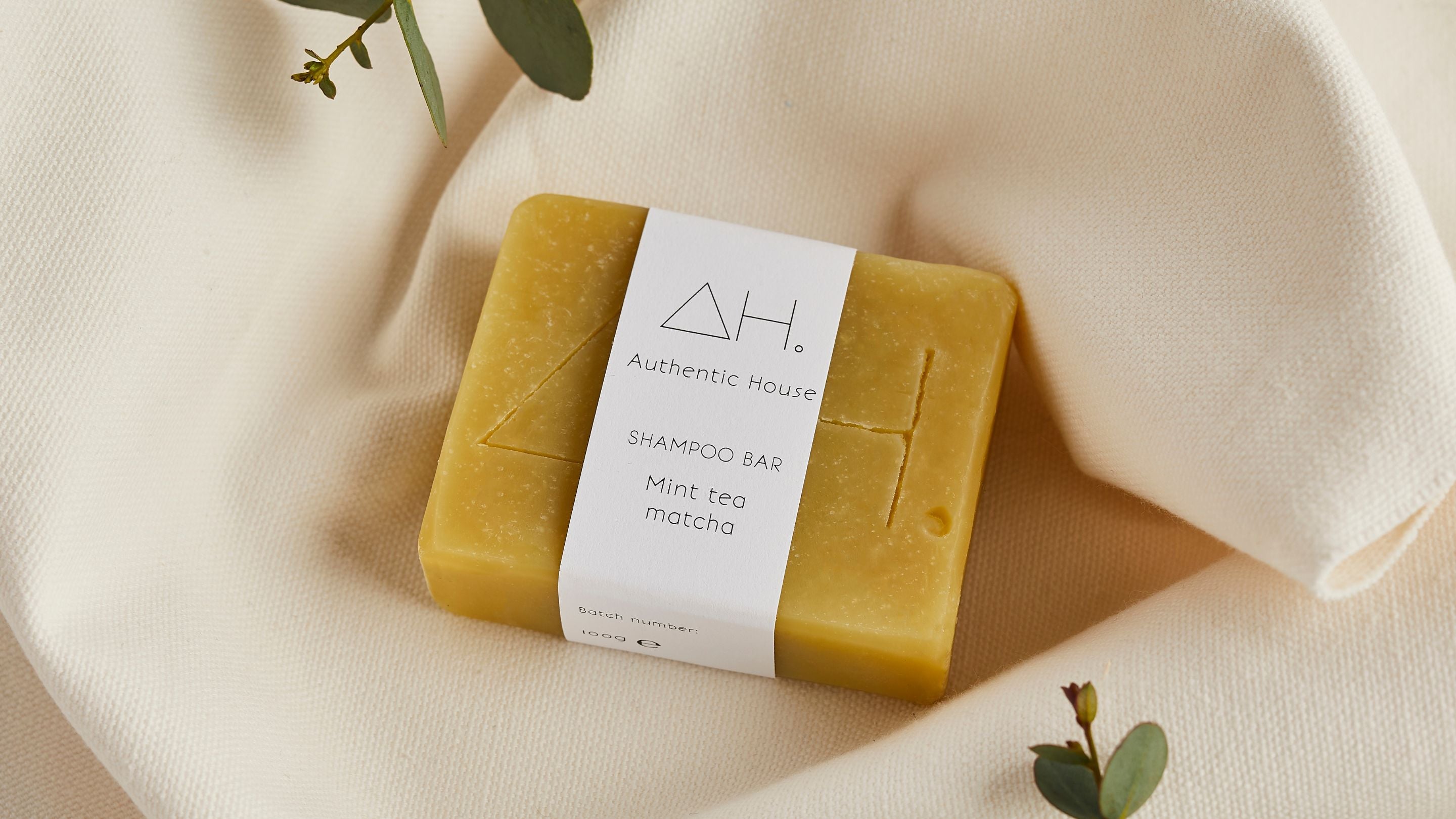 Mint Tea Matcha Shampoo Bar