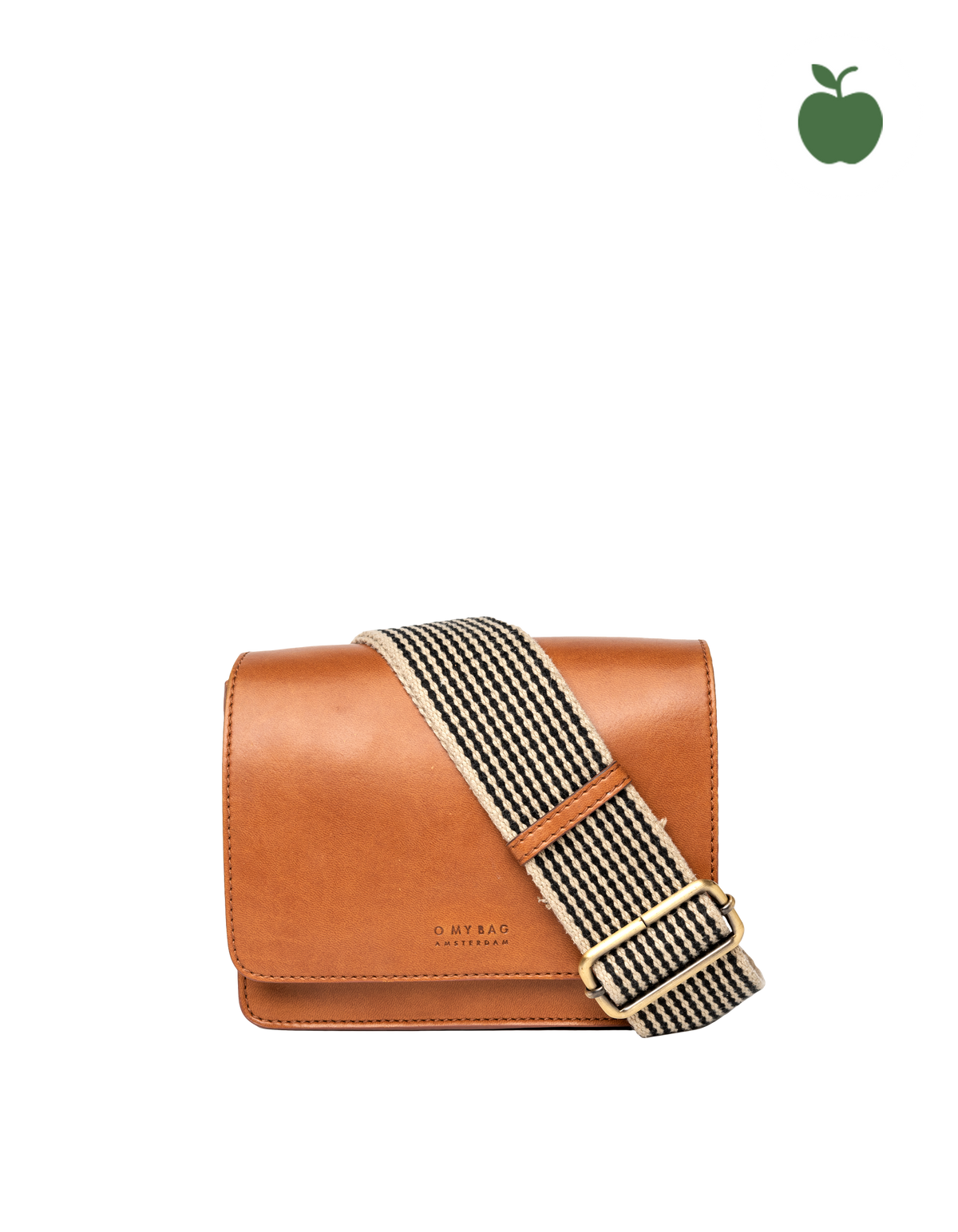 bibliotheek communicatie tekort O My Bag Audrey Mini - Cognac Apple Leather Checkered Strap – EcoTwenty