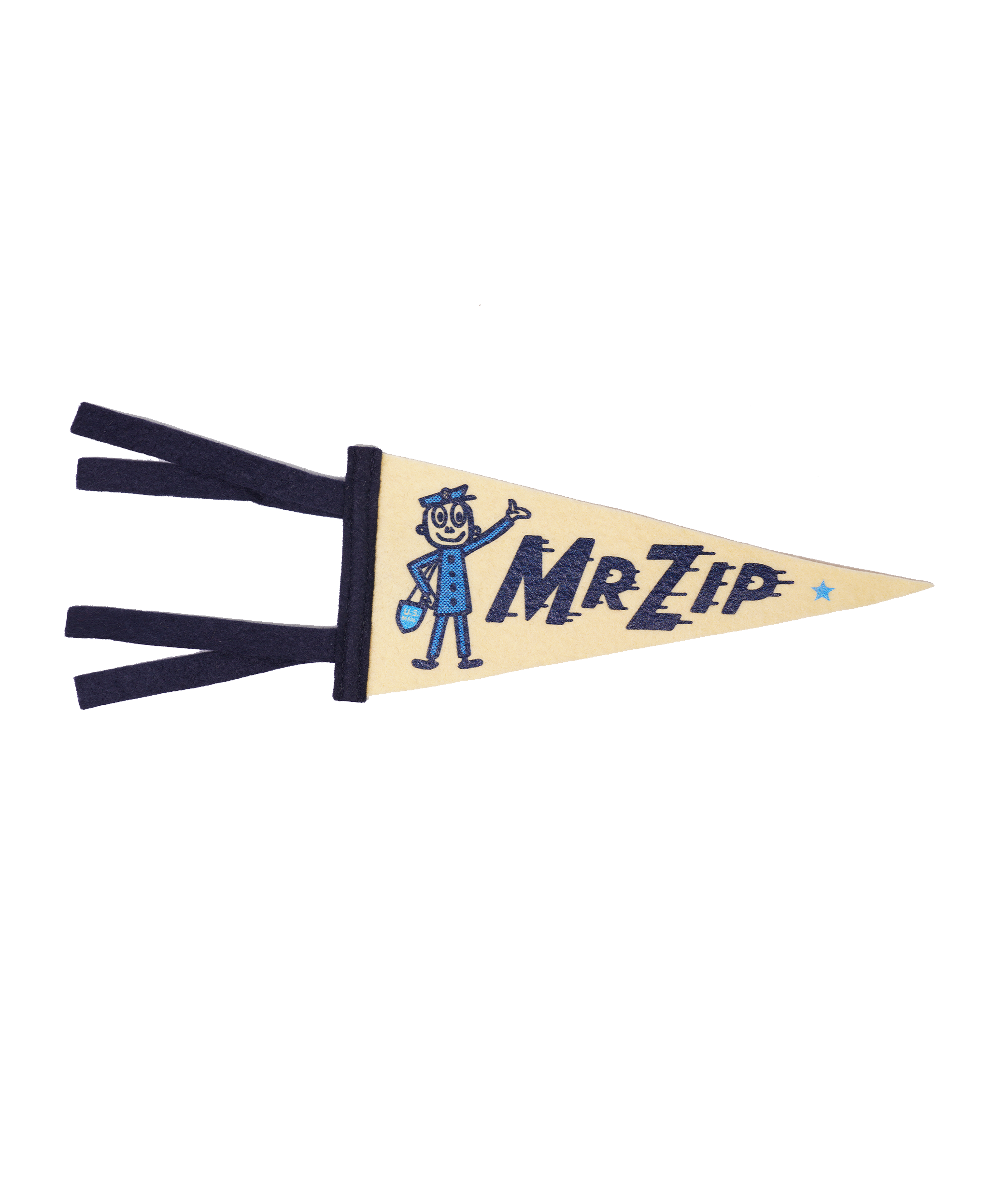 Mr. Zip™ Mini Pennant • USPS® x Oxford Pennant