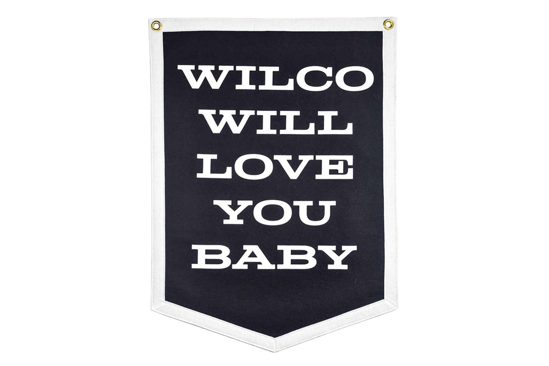 Wilco Will Love You Baby Camp Flag Wilco X Oxford Pennant Oxford Pennant