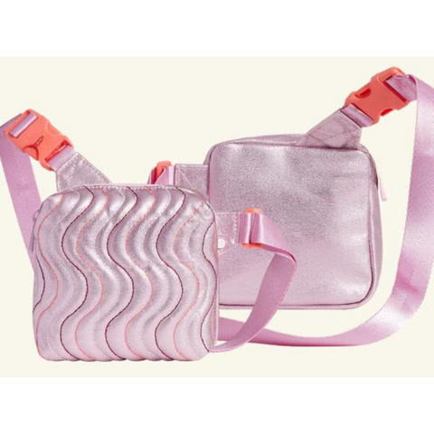 Fanny Pack Lorimer Kids in Metallic Lilac by State – Stitching
