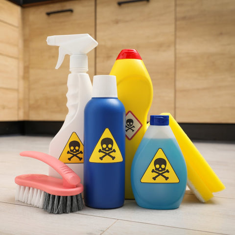 dangerous cleaning products that contain toxic ingredients for humans and the planet