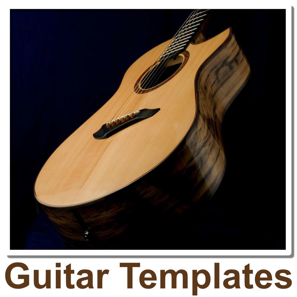 Acoustic Guitar Templates Guitar Templates