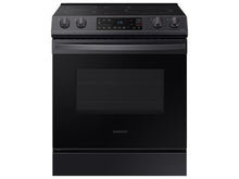 Load image into Gallery viewer, Samsung NE63B8211SG 6.3 Cu. Ft. Smart Instant Heat Induction Slide-In Range In Black Stainless Steel
