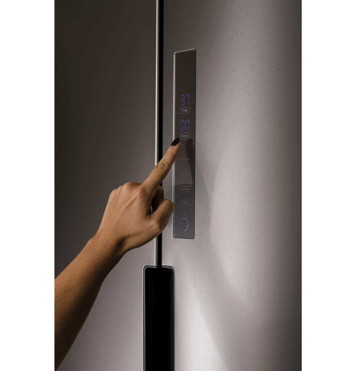 Circulo mucho Fangoso Haier QHE16HYPFS Side By Side Freestanding Refrigerator | Town Appliance