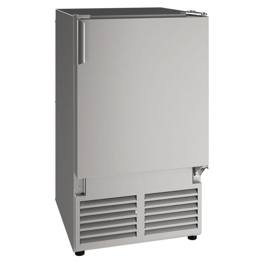 U-Line 60 Lb. 15-Inch Outdoor Rated Clear Ice Maker With Gravity Drain -  Stainless Steel - UOCL115-SS01B