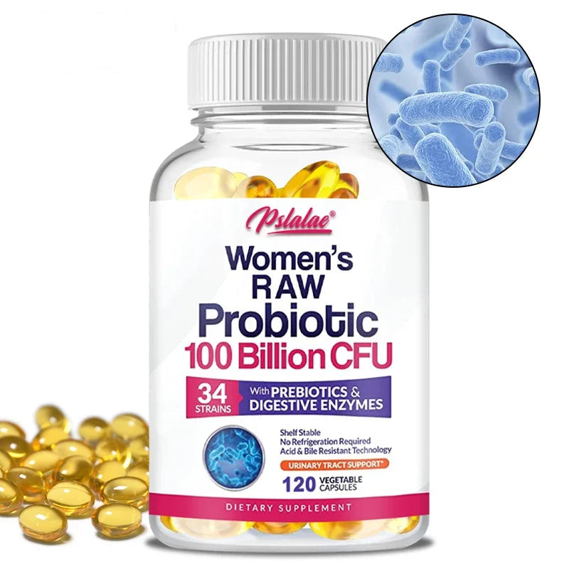 Women's RAW Probiotic and Prebiotic (100 Billion CFU)