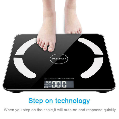 Bluetooth Body Fat Scale Digital Smart for Body Weight BMI