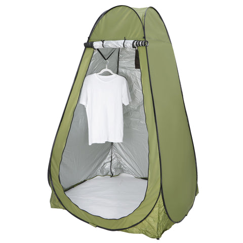 6.3ft Portable Pop-up Shower Tent for Outdoor Camping Toilet Changing Room
