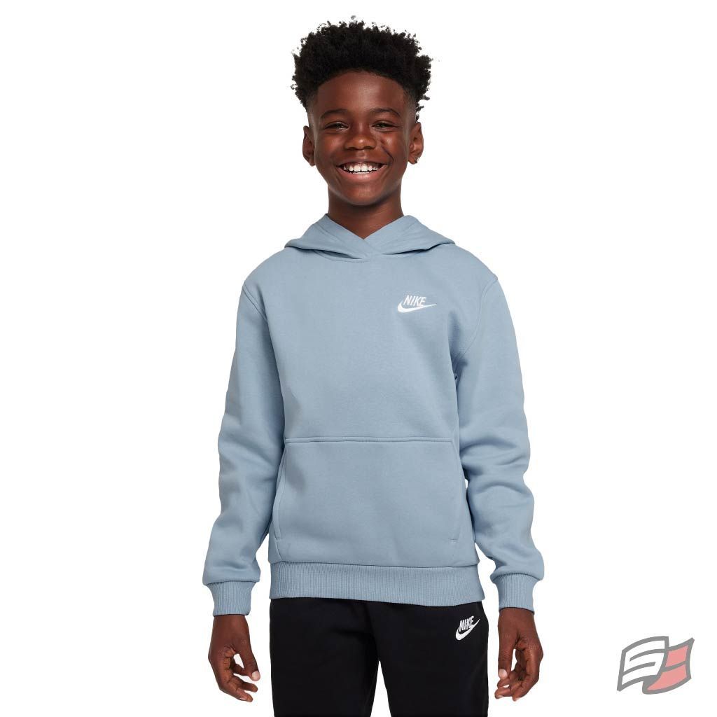 NIKE CLUB FLEECE HOODED SWEATSHIRT YOUTH